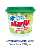 Lavaplatos Marfil Aloe Vera taza 850grs