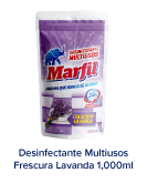 Desinfectante Multiusos Frescura Lavanda 1,000ml